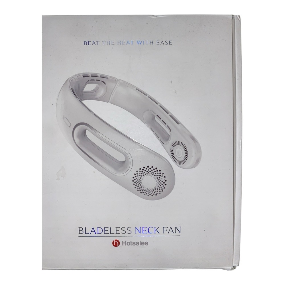 Hotsales‎ Neck Fan, Hands Free Bladeless Fans Portable Rechargeable Black